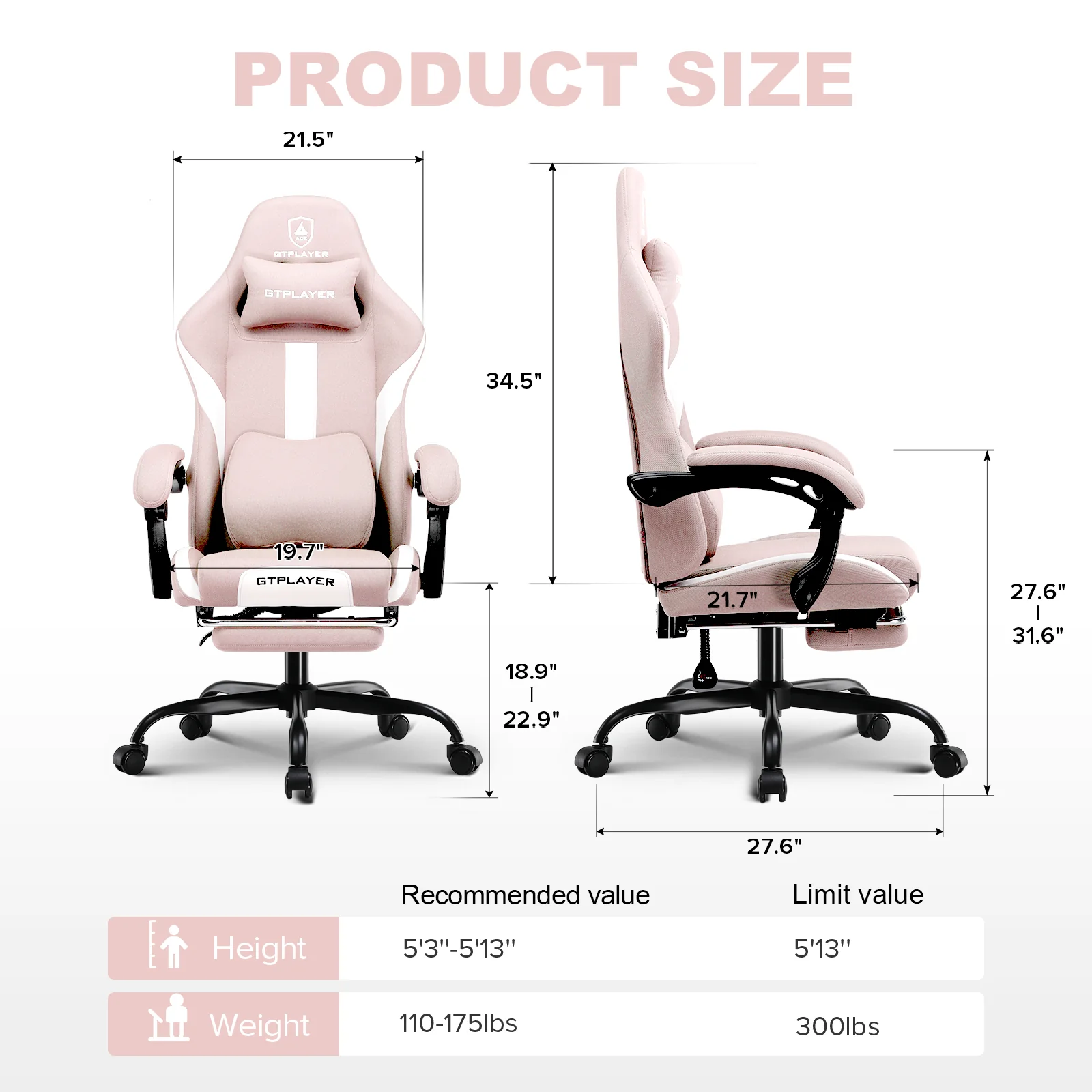 Footrest Series GT905 F