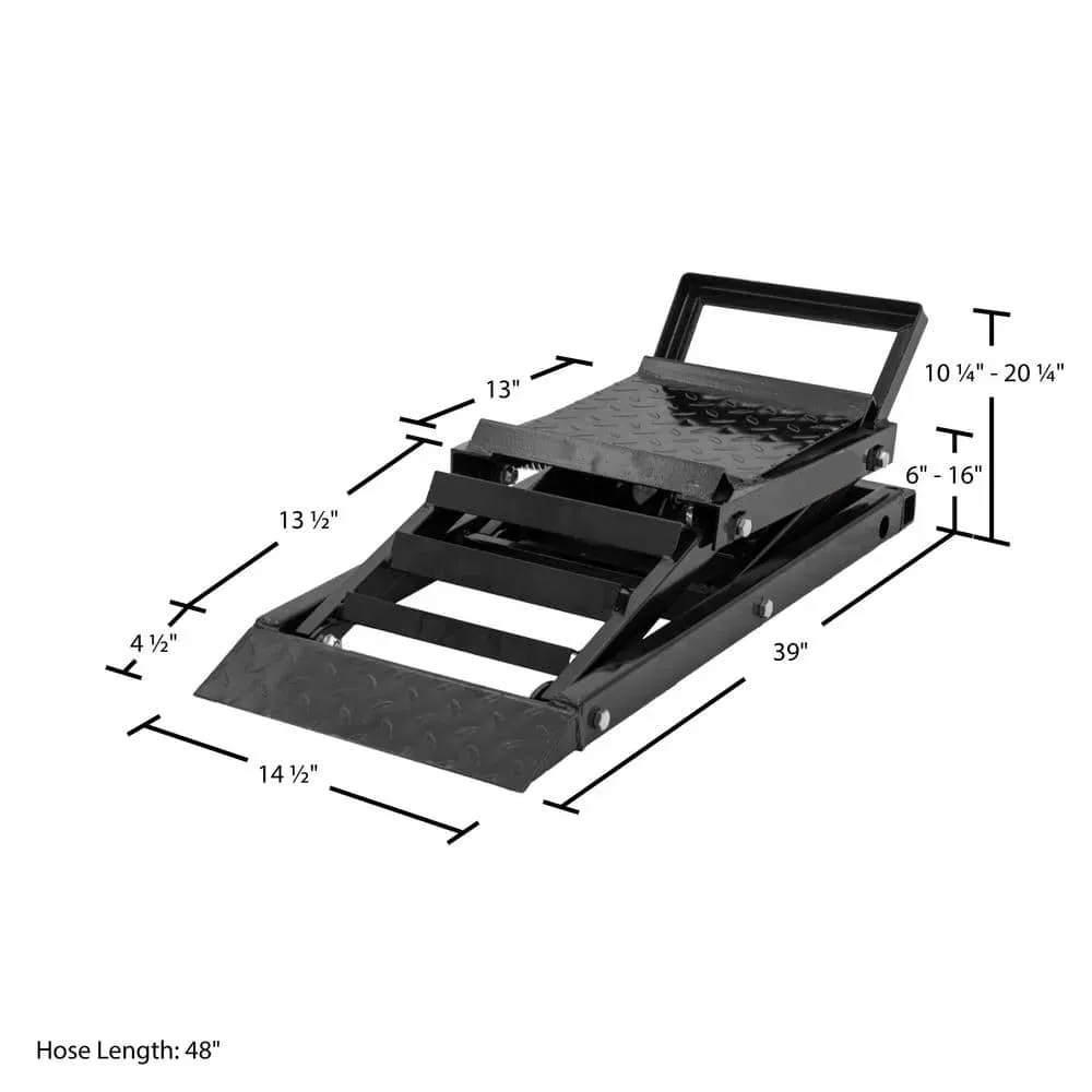 Capacity Hydraulic Underbody Access Car Lift with Ramp