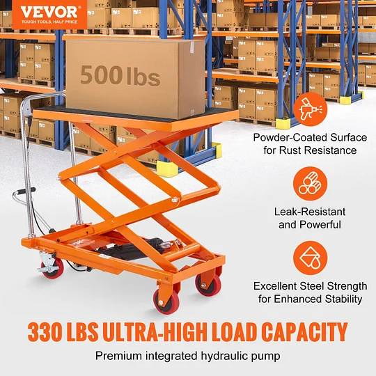 Effortless Lifting – Hydraulic Lift Table Cart for Smooth Workflows
