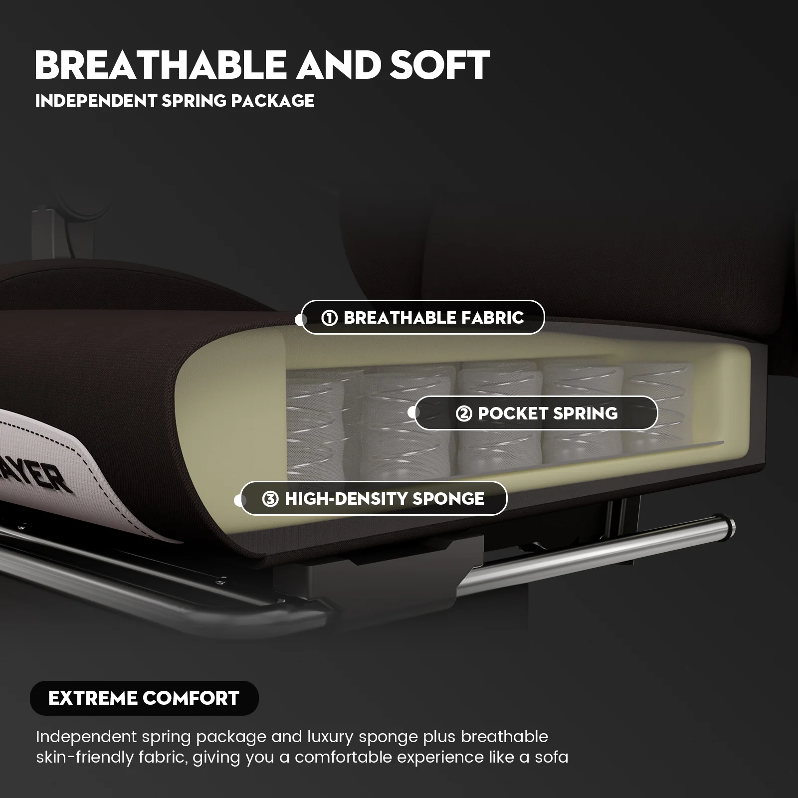 Footrest Series GT905 F