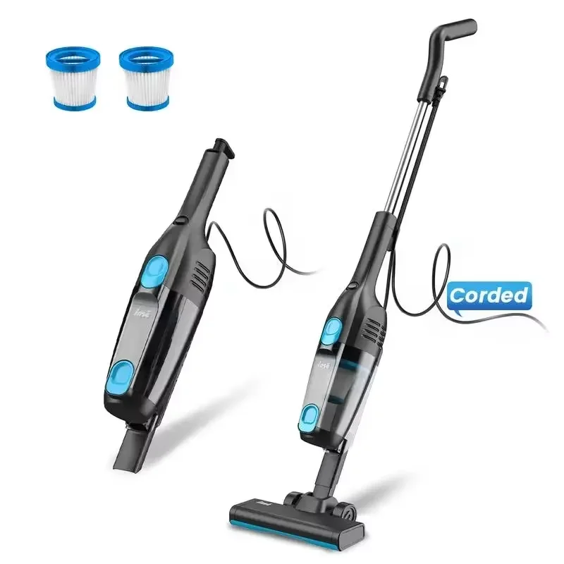 Corded Vacuum Cleaner Stick Vacuum with 19.69Ft Cord 2 in 1 Lightweight Vacuum Cleaner for Hard Floor Pet Hair Cleaning
