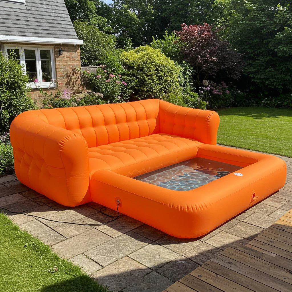 ☀Summer Must have-Inflatable Sofa Pool💦