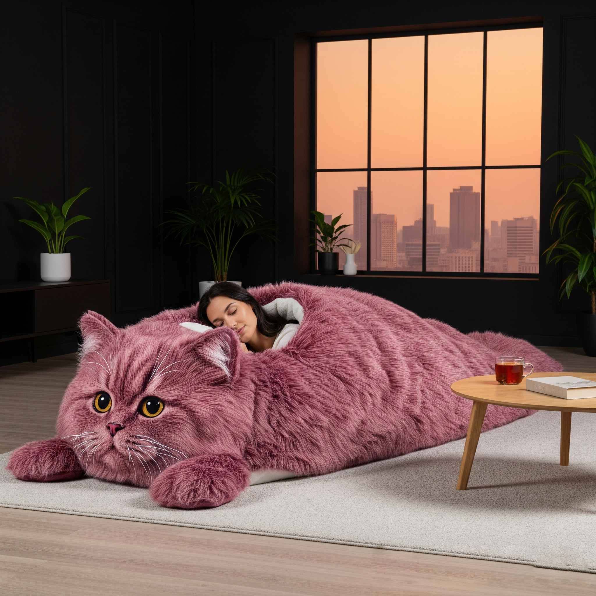2025 Latest Fluffy Cat Sleeping Bags | Cozy, Cute & Purr-fectly Designed