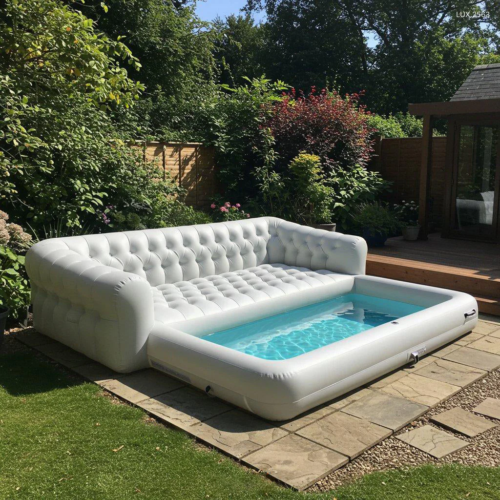 ☀Summer Must have-Inflatable Sofa Pool💦