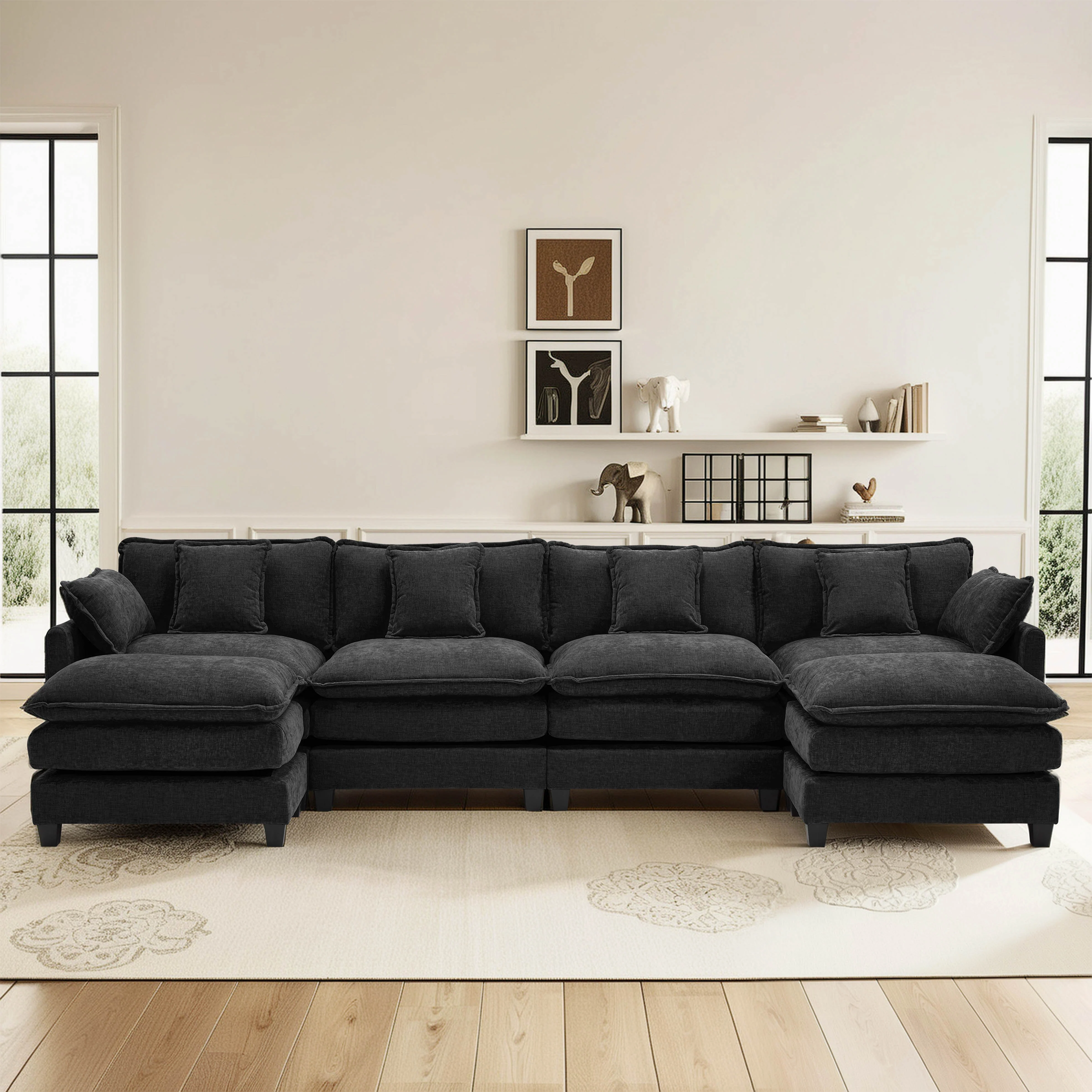 Luxury Thickened Cushion Modular Sofa