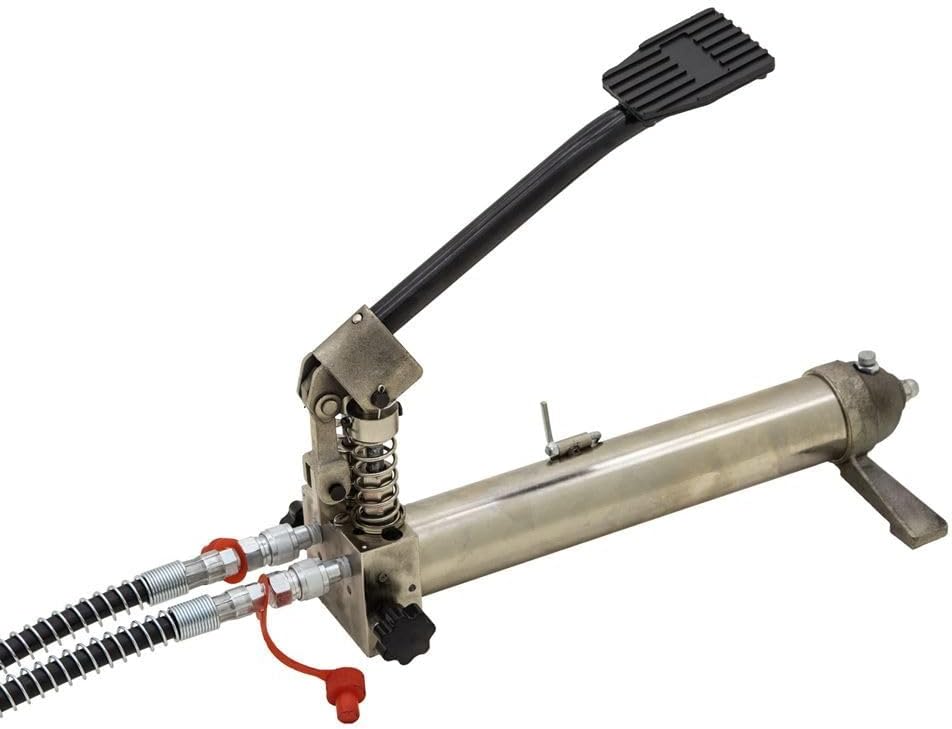 Black Widow Hydraulic Car Lift with Ramp - 3,000 lb. per Pair Capacity