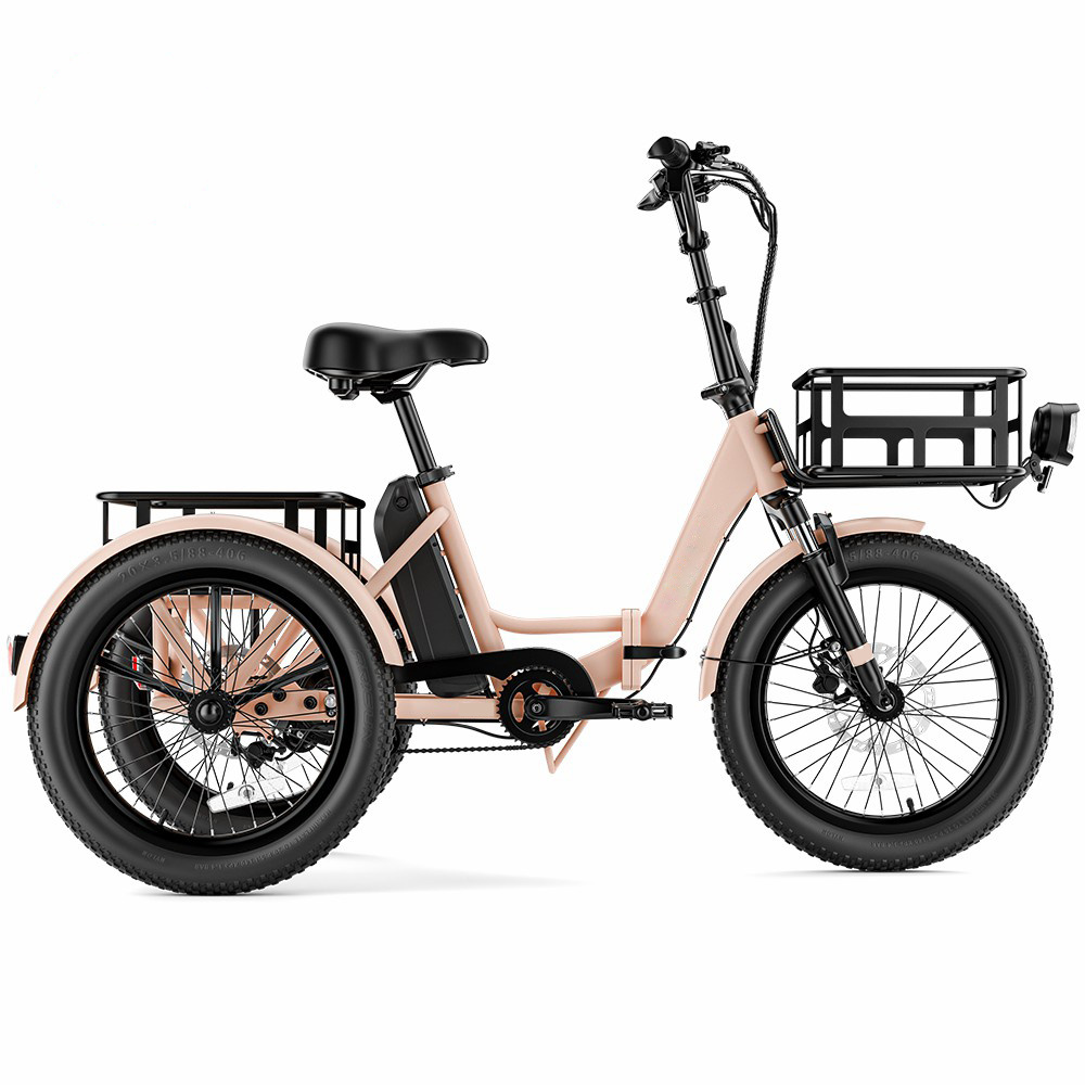 🚴Electric Folding Trike💥With a range of 35 to 70 miles