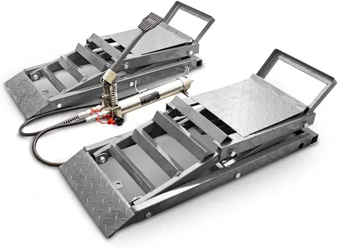 Capacity Hydraulic Underbody Access Car Lift with Ramp