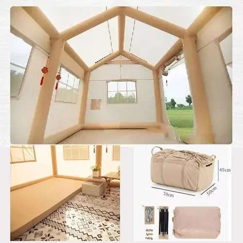 🎉⚡Clearance Sale⚡Waterproof Light Weight Oxford Cloth Automatic Inflatable Tent With Camping Equipment