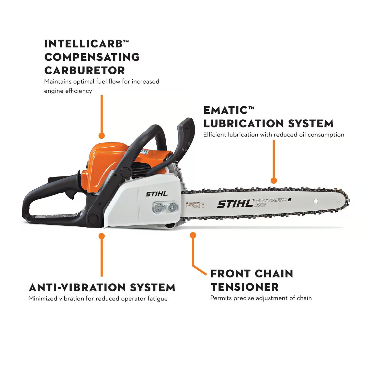 MS 170 Professional Chainsaw - Superior Cutting Power