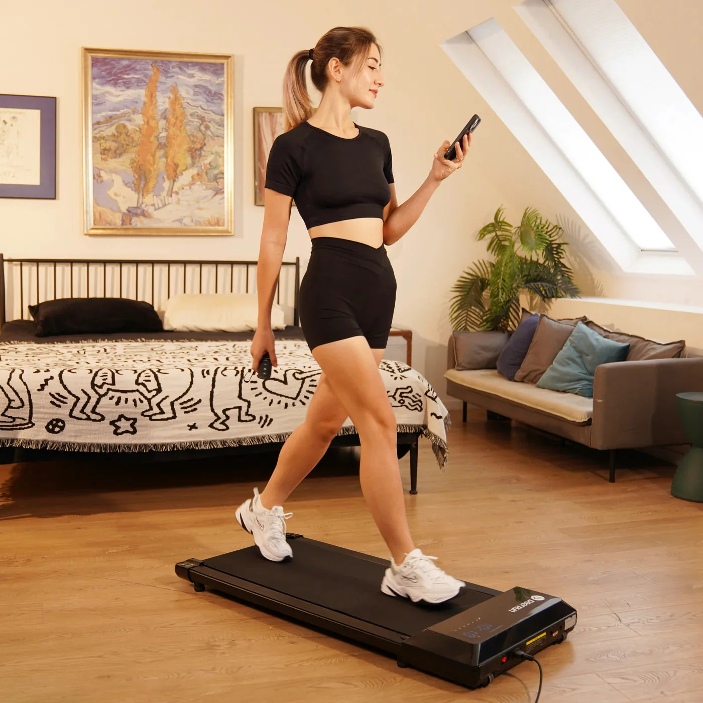 walking treadmill pad