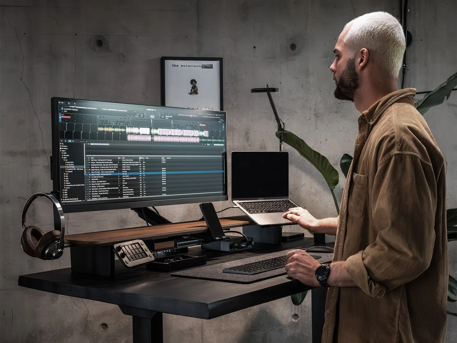 Setup Cockpit Monitorständer Large