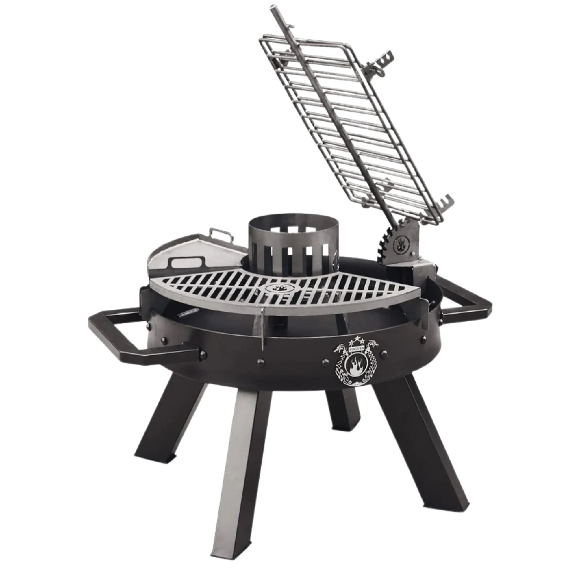TX Petit Ram 80 Open Fire Argentine Wood and Charcoal Grill