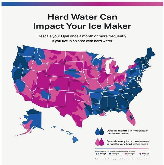 Ice Machine with WiFi & Smart Connected, Stainless Steel