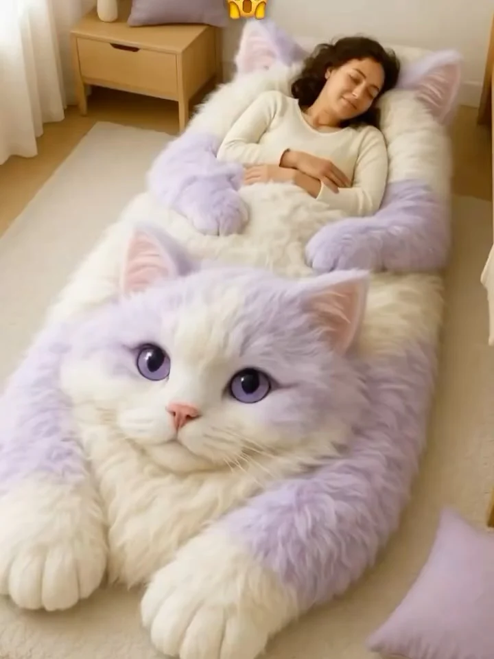 2025 Latest Fluffy Cat Sleeping Bags | Cozy, Cute & Purr-fectly Designed