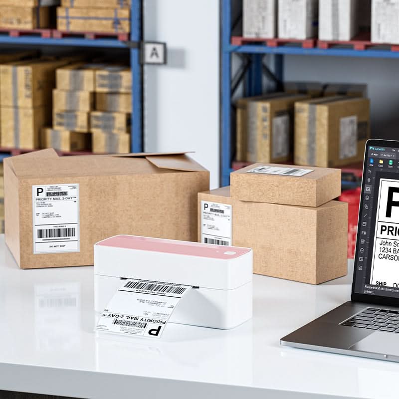 PM241-BT Bluetooth Shipping Label Printer