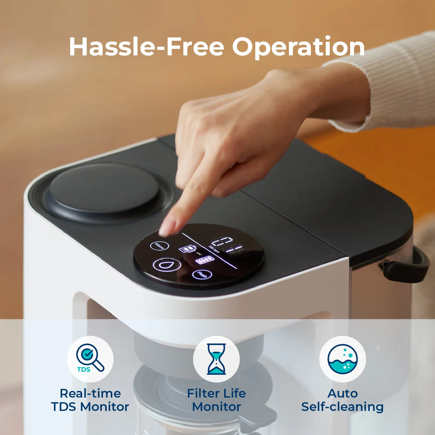 ROPOT-Lite(UV) Countertop Reverse Osmosis Water System